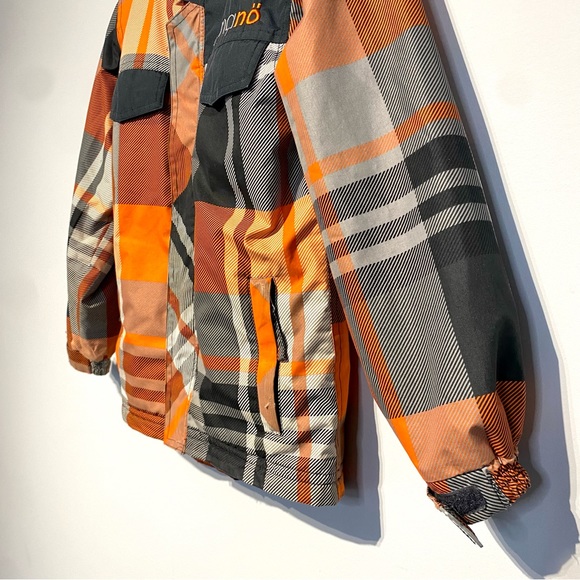 Nanö Hooded Polar Fleece Lined Kids Jacket / 6X - Picture 6 of 16